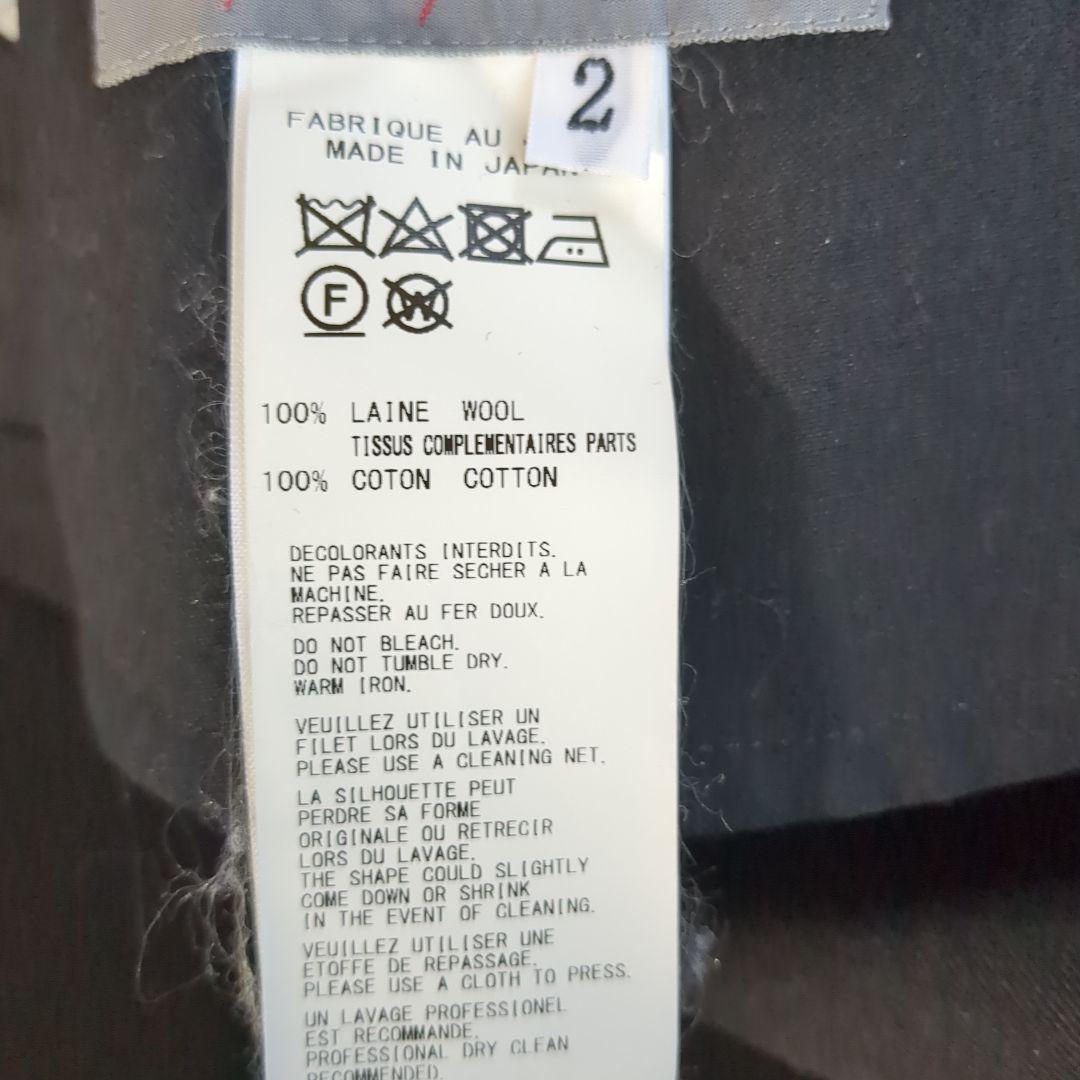 ヨウジヤマモト黒 ガウチョパンツ バックル付き