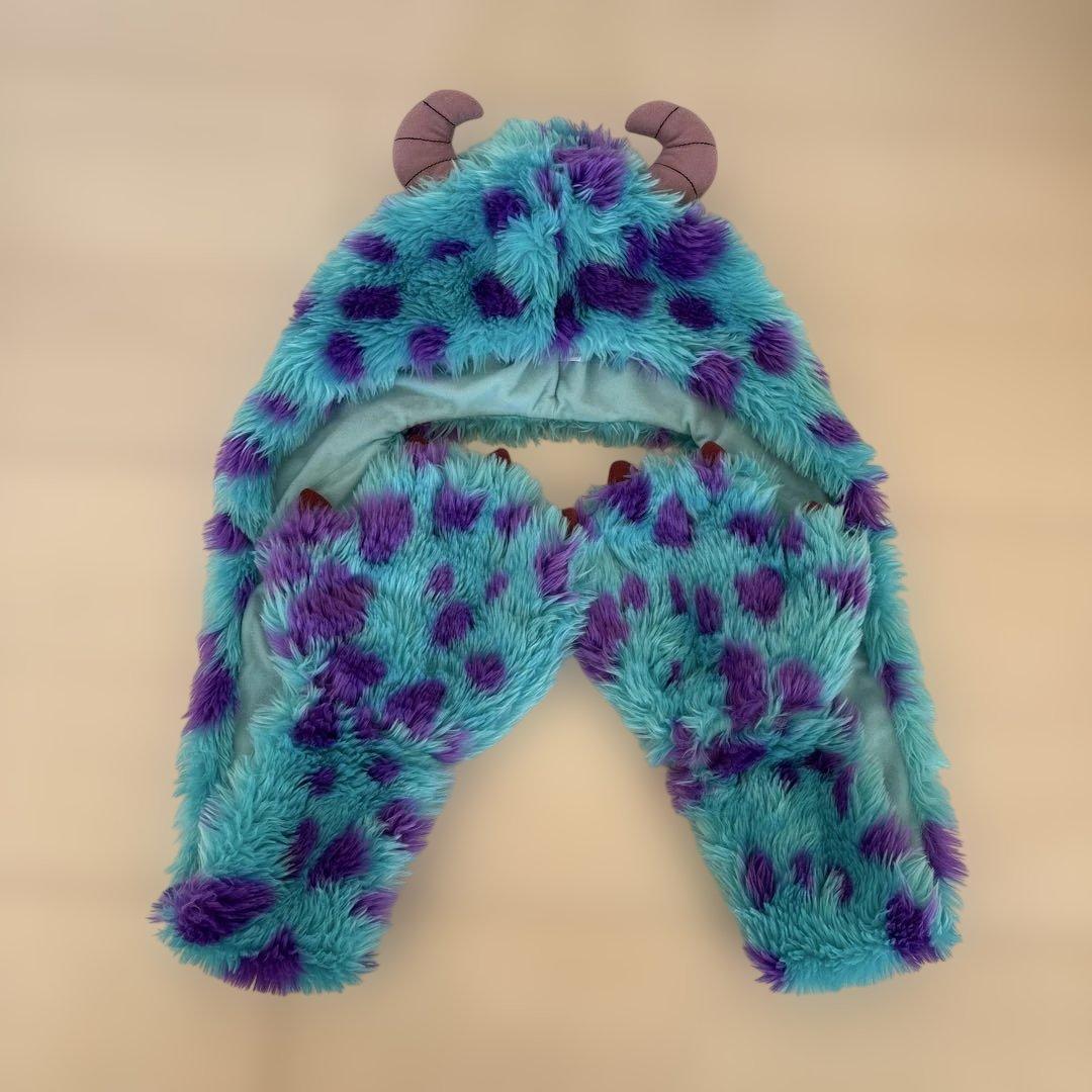 モンスターズインク　サリー　マフラーキャップ