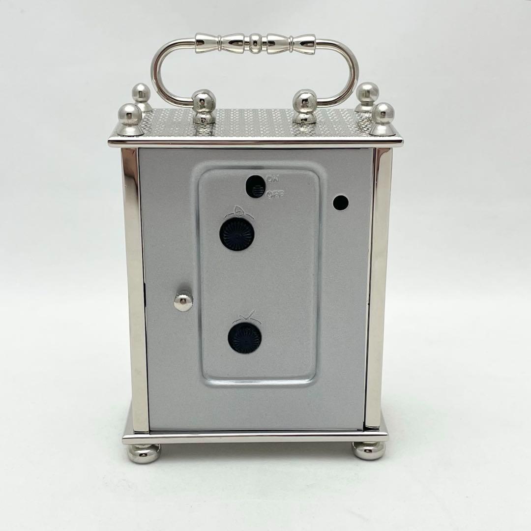 【極美品】ザ・テラスホテルズ 置時計 シルバー 沖縄 ブセナテラス