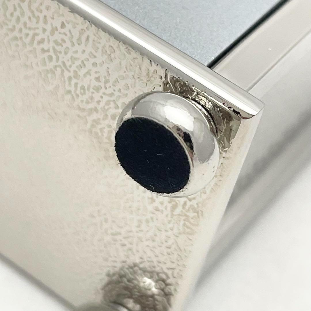 【極美品】ザ・テラスホテルズ 置時計 シルバー 沖縄 ブセナテラス