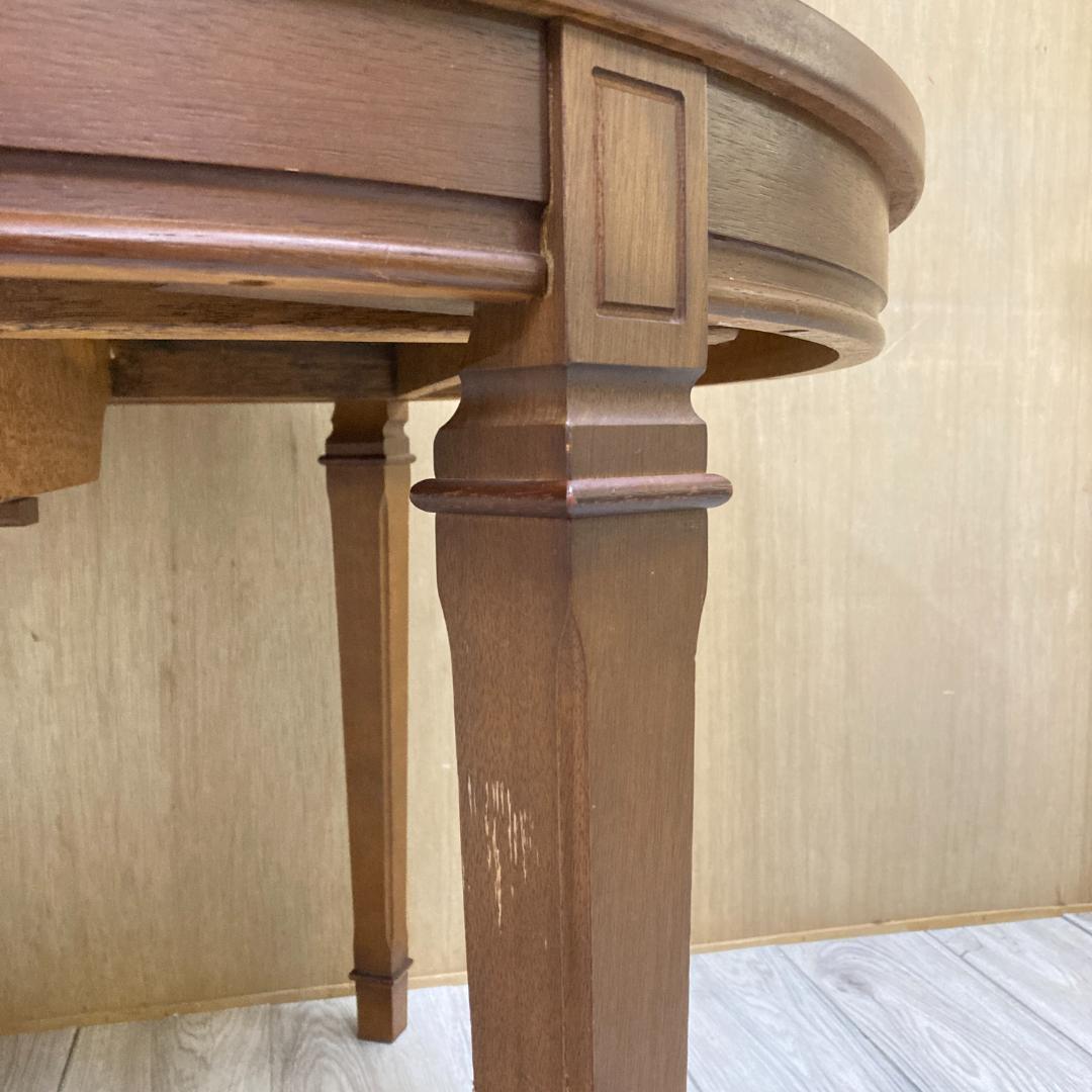 【マルニ】伸長式　ダイニングテーブル　エクステンション 伸縮