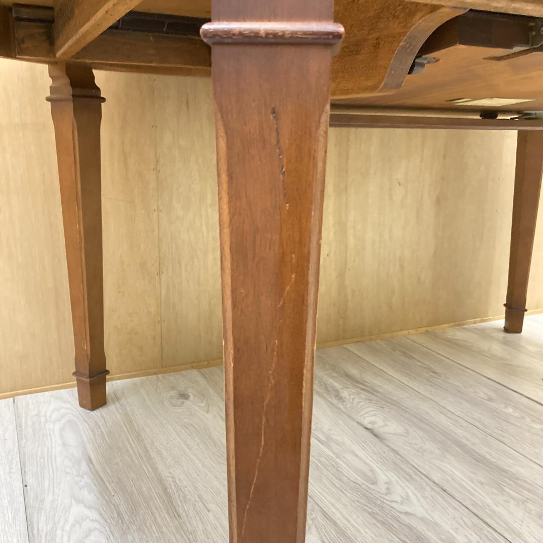 【マルニ】伸長式　ダイニングテーブル　エクステンション 伸縮