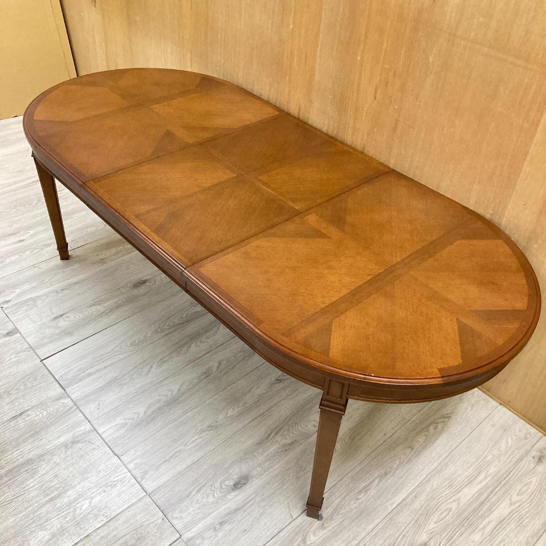 【マルニ】伸長式　ダイニングテーブル　エクステンション 伸縮