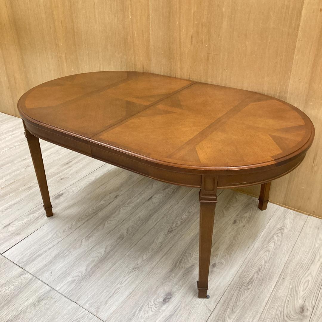 【マルニ】伸長式　ダイニングテーブル　エクステンション 伸縮