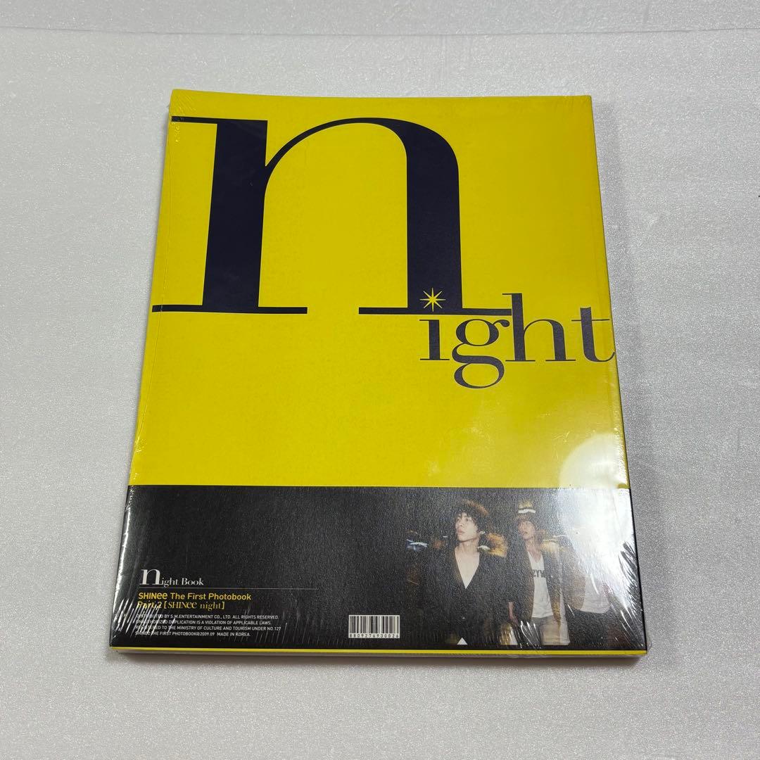 SHINee night PHOTOBOOK 写真集 DVD 新品未開封