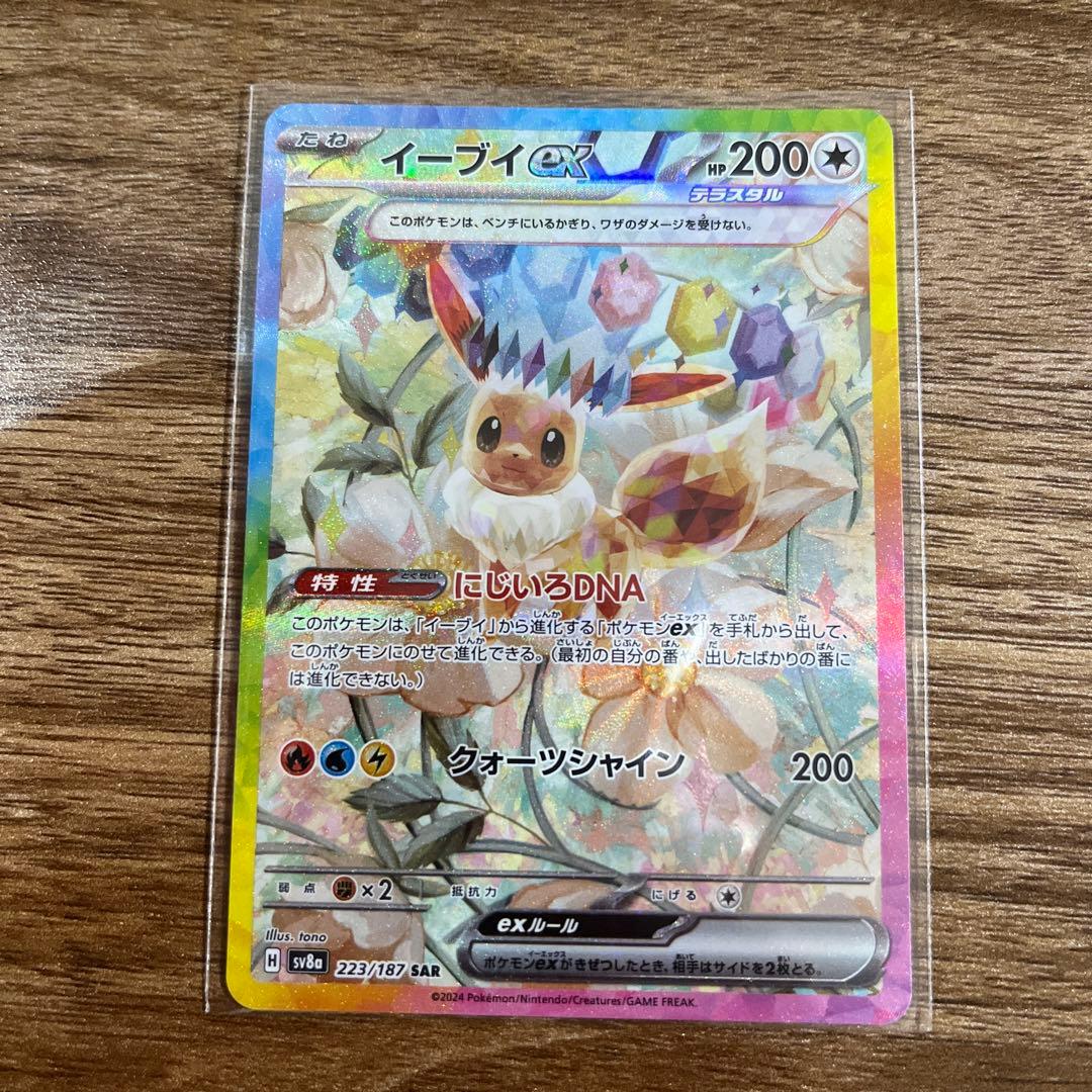 【最終値下げ】テラスタルフェス イーブイズex SAR 10種類セット