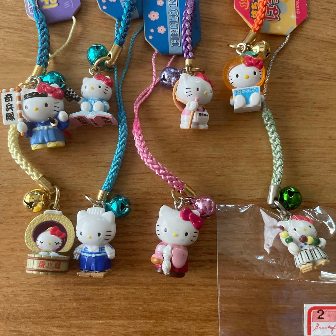 ご当地 キティ 地域限定 根付け ファスナーマスコット 74個 まとめ売り