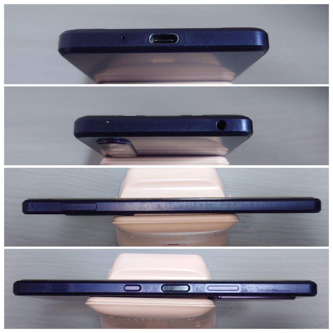 docomo Xperia 1Ⅲ SO-51B パープル バッテリー良好
