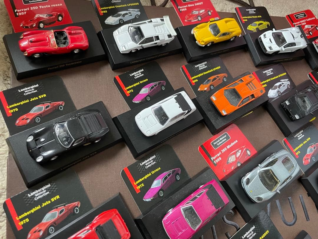 ミニカー ランボル　フェラーリ 22個KYOSHO ダイドーリミッドエディション