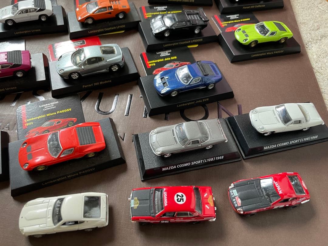 ミニカー ランボル　フェラーリ 22個KYOSHO ダイドーリミッドエディション