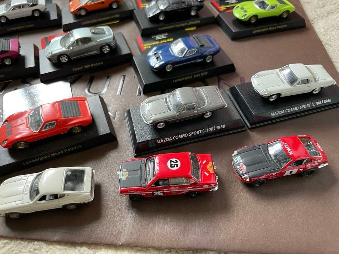 ミニカー ランボル　フェラーリ 22個KYOSHO ダイドーリミッドエディション