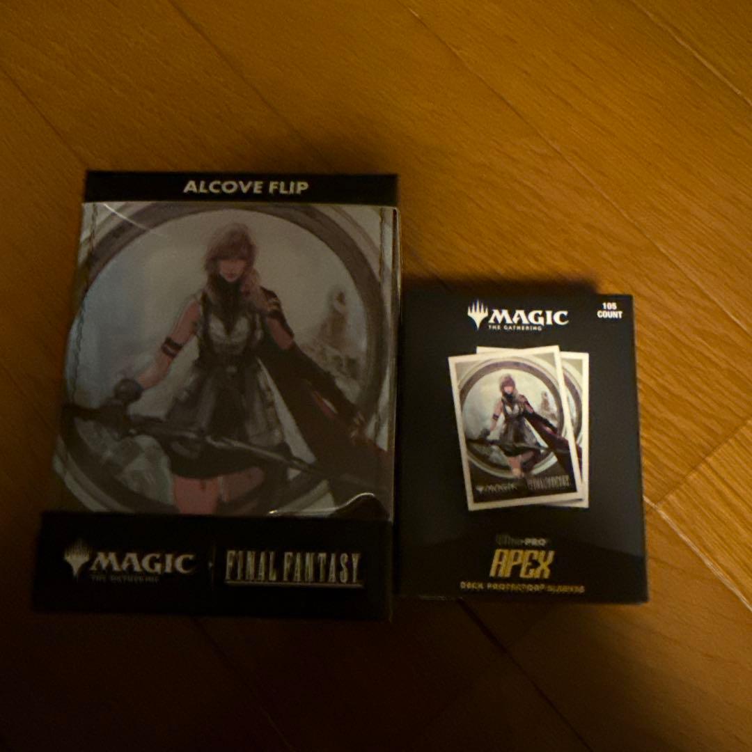 【新品】MTG FF UltraPro ライトニング デッキケース&スリーブ