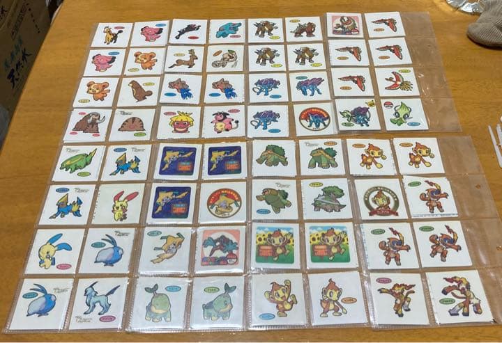 ［激レア] 初代　ポケモンパンシール　まとめ売り　566枚