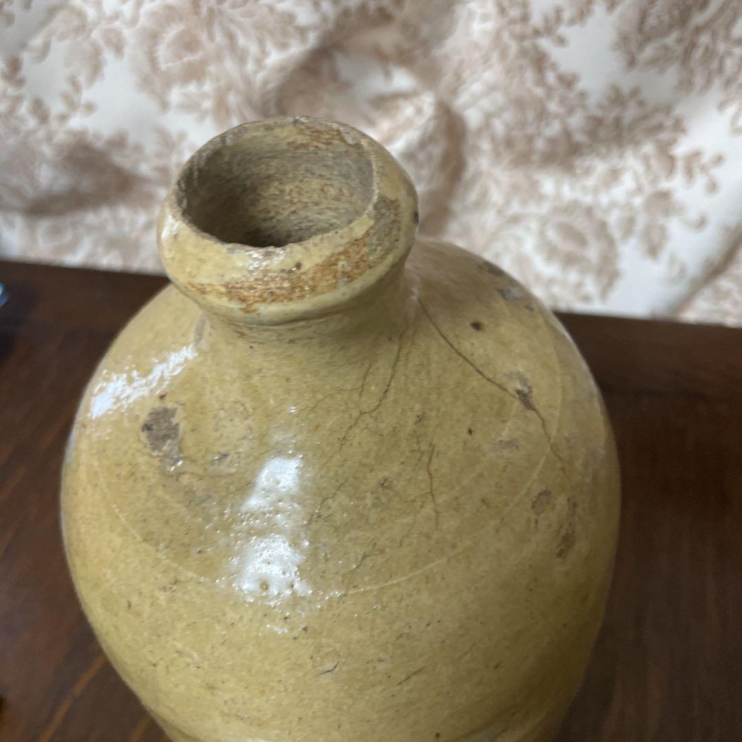 骨董　瀬戸焼徳利○六古窯  江戸中期-18世紀頃 | 古陶器 | 【古美術】骨董