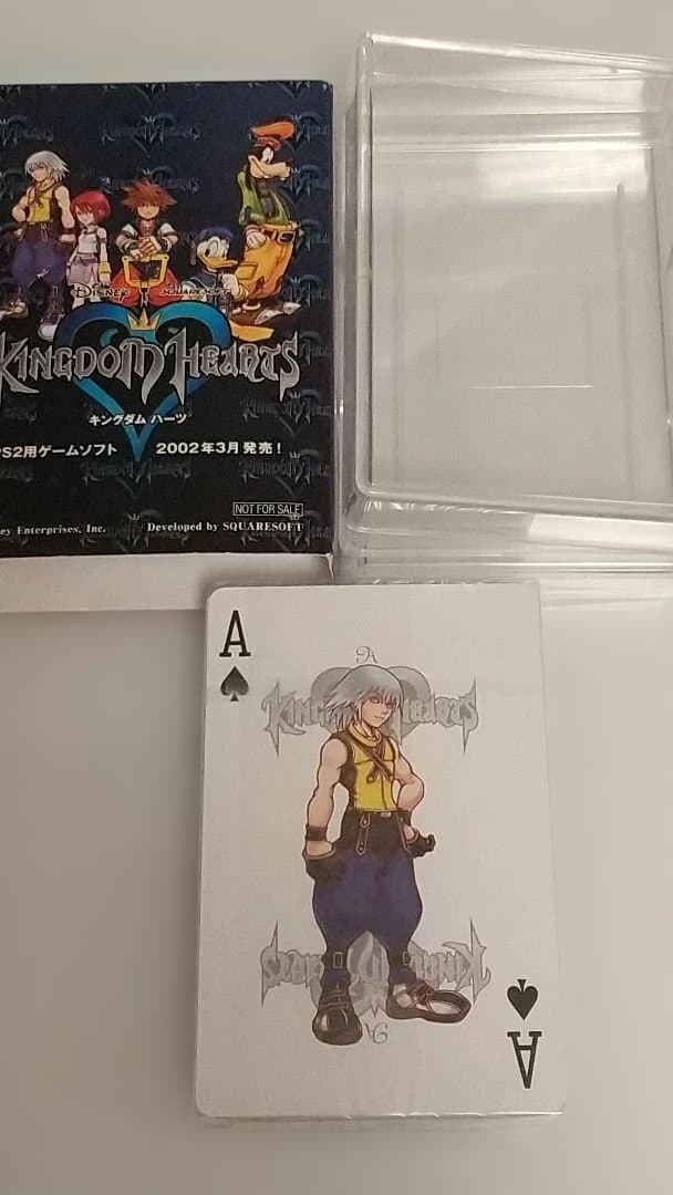 【非売品】キングダムハーツ　三井ホームノベルティ（トランプ、タオル、メモ帳）