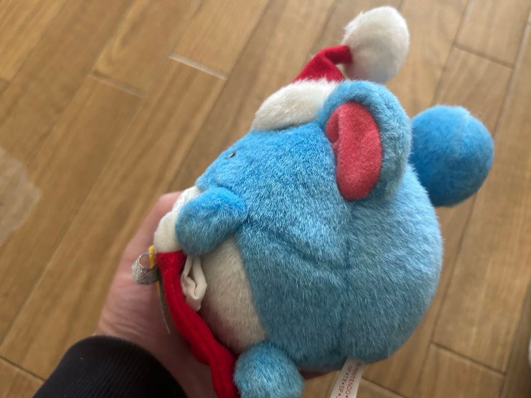 初期ポケモン TOMY製 マリル クリスマス ぬいぐるみ ヴィンテージ レトロ