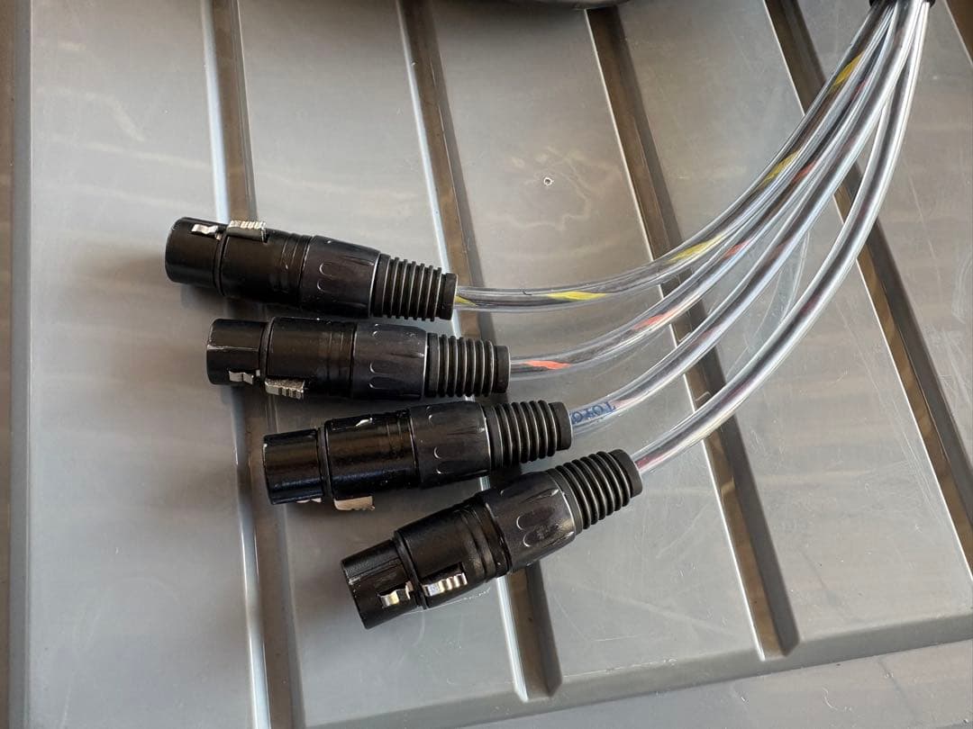 N*y様 マルチケーブル　CANARE MR202-4AT XLR 4ch 15