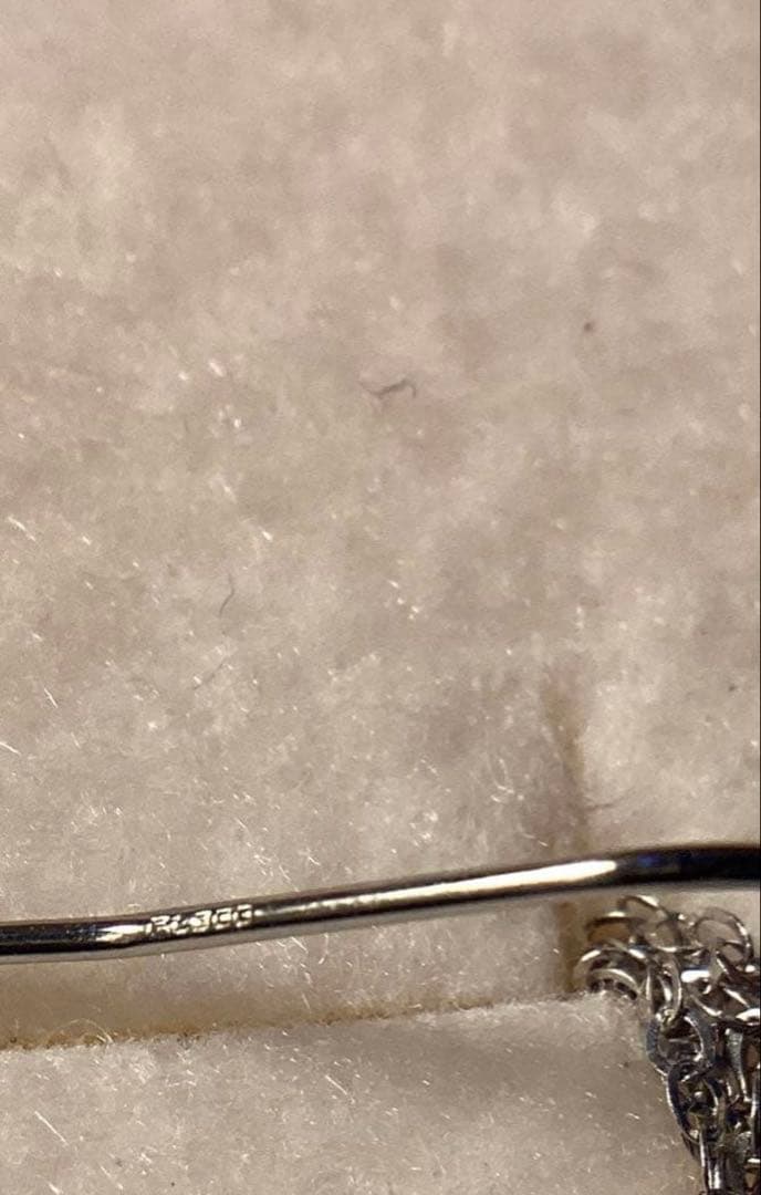 Pt900 きらきら フリンジピアス