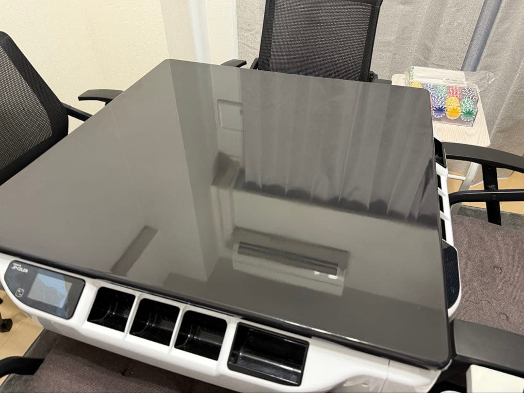 AMOS JP-EX COLOR 家庭用全自動点数表示麻雀卓　28mm牌