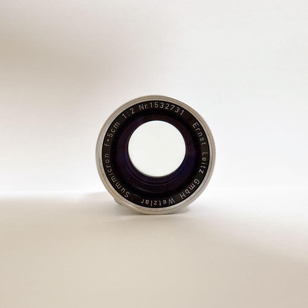 【美品・早い者勝ち】ライカ LEICA ズミクロン 50mmF2 M 固定　初代