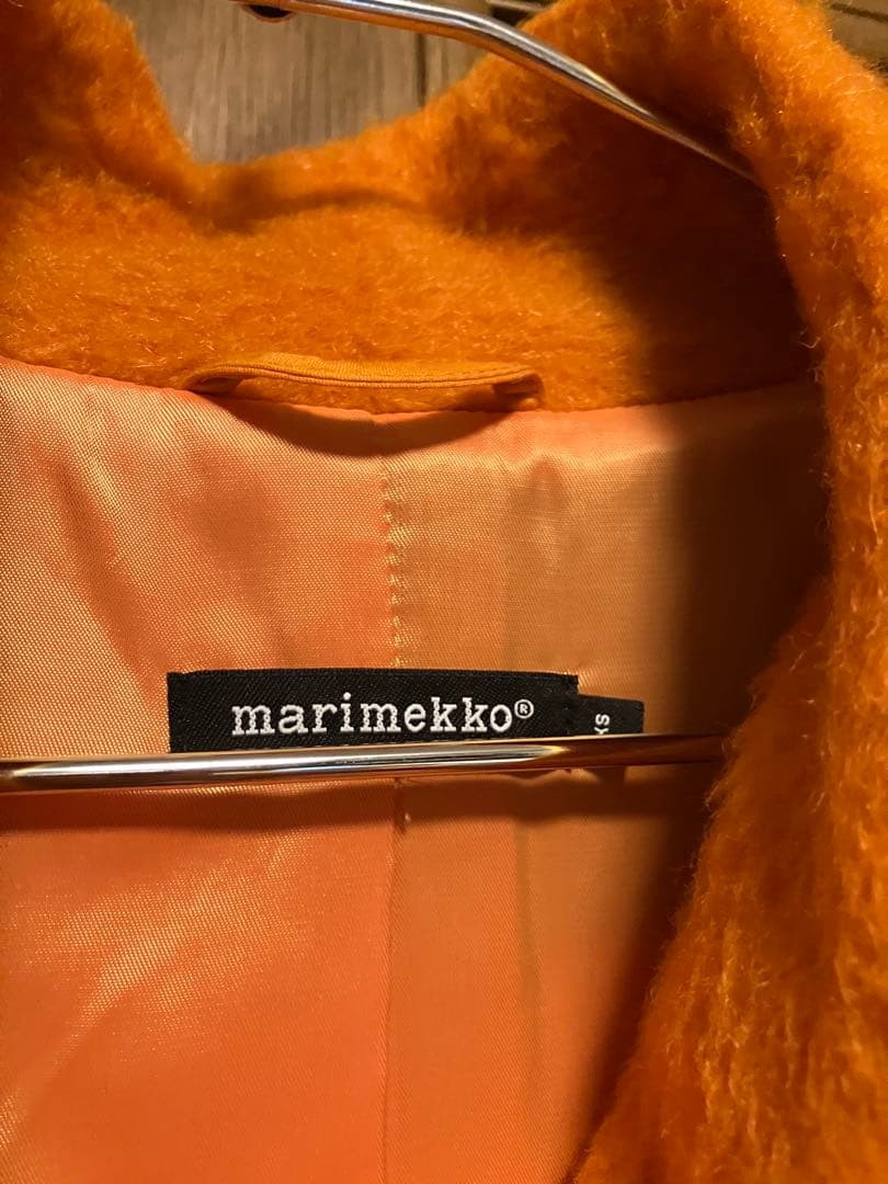 【極美品】Marimekko MOLLIS 34 チェスターコート ロングコート