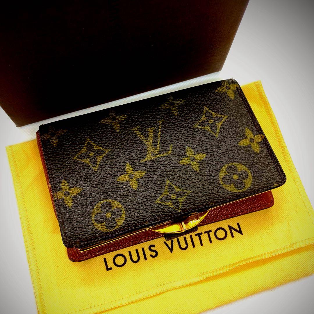 ❤️新品に近い❤️定価の半額以下‼️赤字価格‼️LV❤️モノグラム❤️がま口❤️ユニセックス