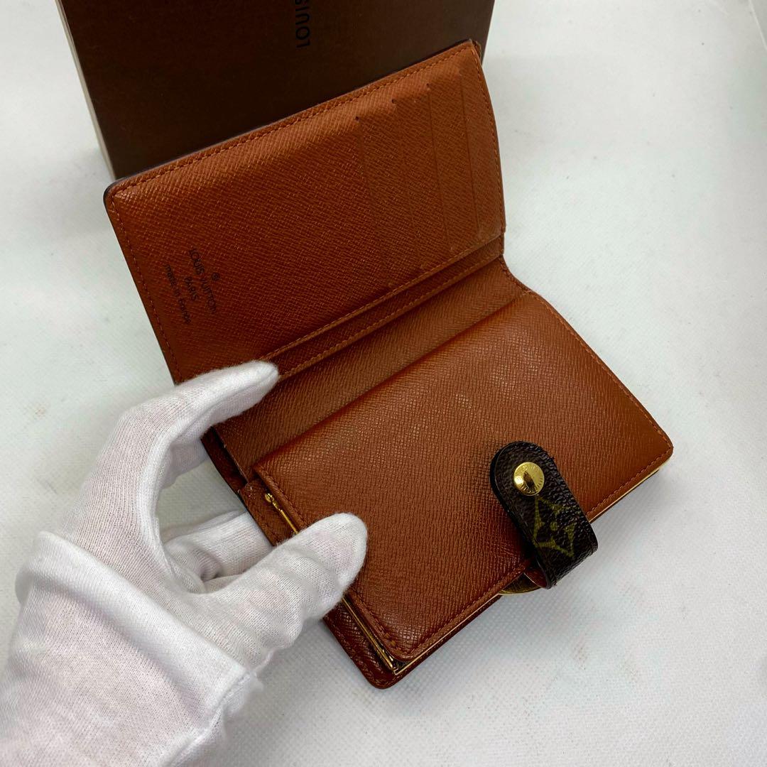 ❤️新品に近い❤️定価の半額以下‼️赤字価格‼️LV❤️モノグラム❤️がま口❤️ユニセックス