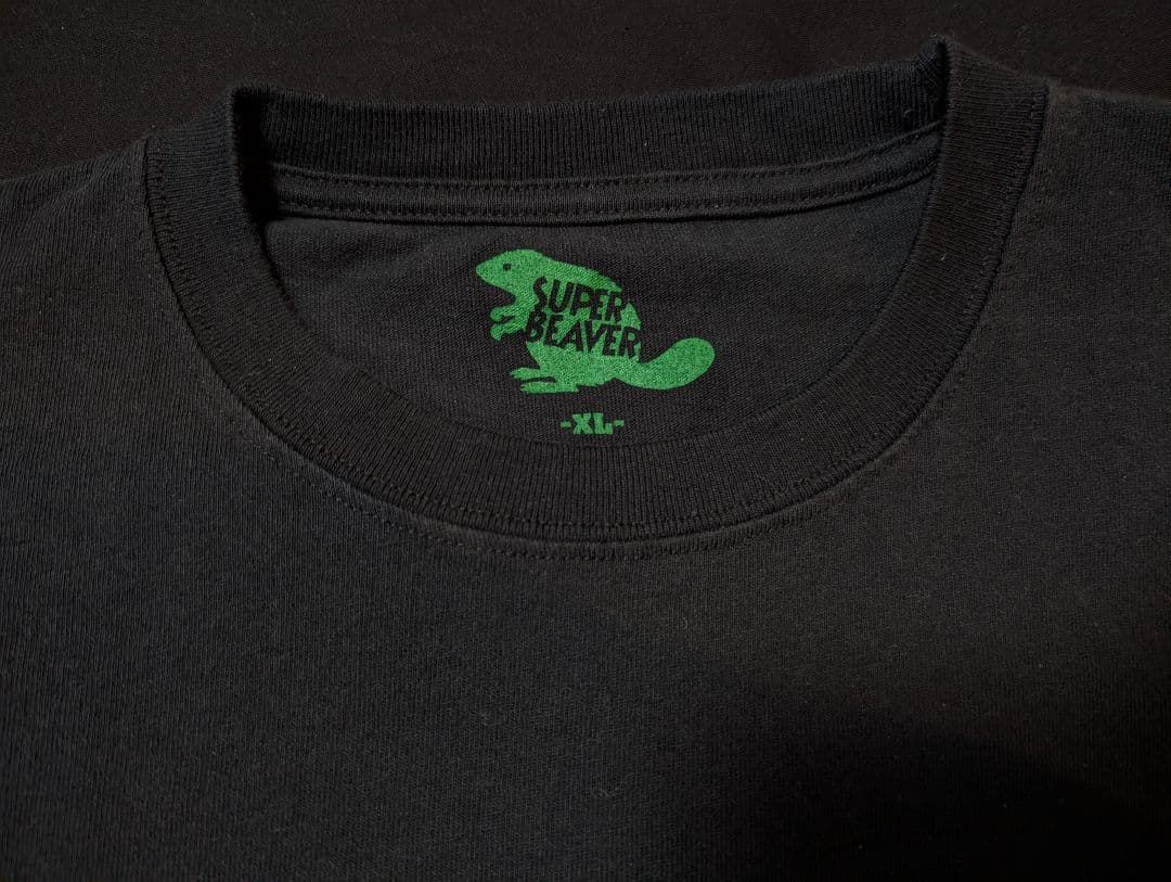 【XLサイズ】SUPER BEAVER ロンT カットソー 超海狸