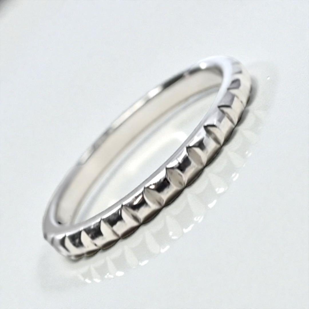 【新品仕上げ済】ブシュロン　　クル　ド　パリ　スモール　リング　950 指輪