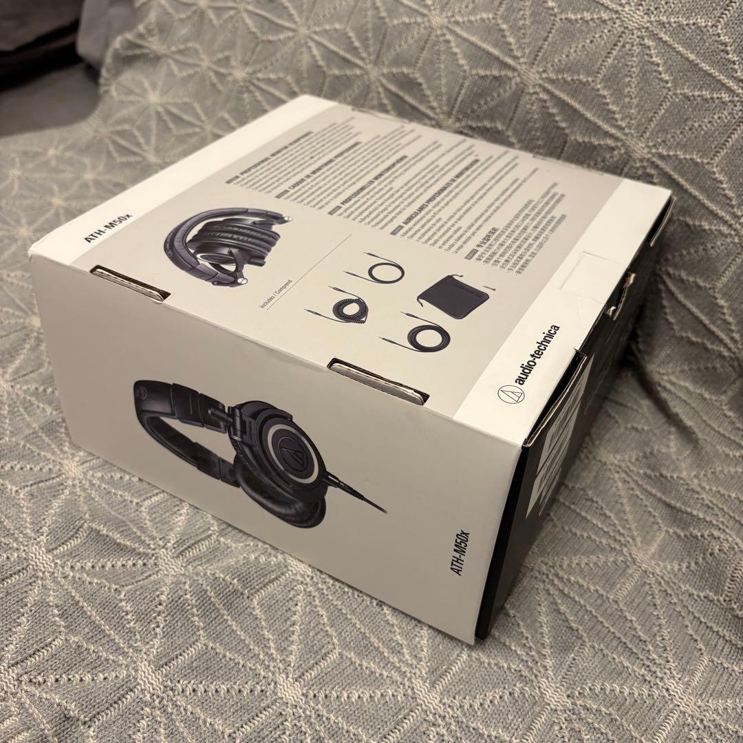 【美品】Audio-Technica ATH-M50x 有線ヘッドホン