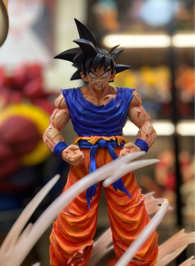 ドラゴンボール 孫悟空 ガレキ ガレージキット スタチューX①④③