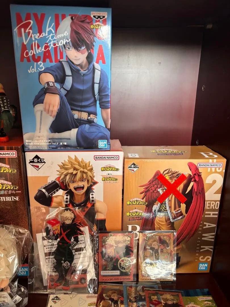 ヒロアカ 一番くじ 爆豪勝己 轟焦凍 フィギュア まとめ売り
