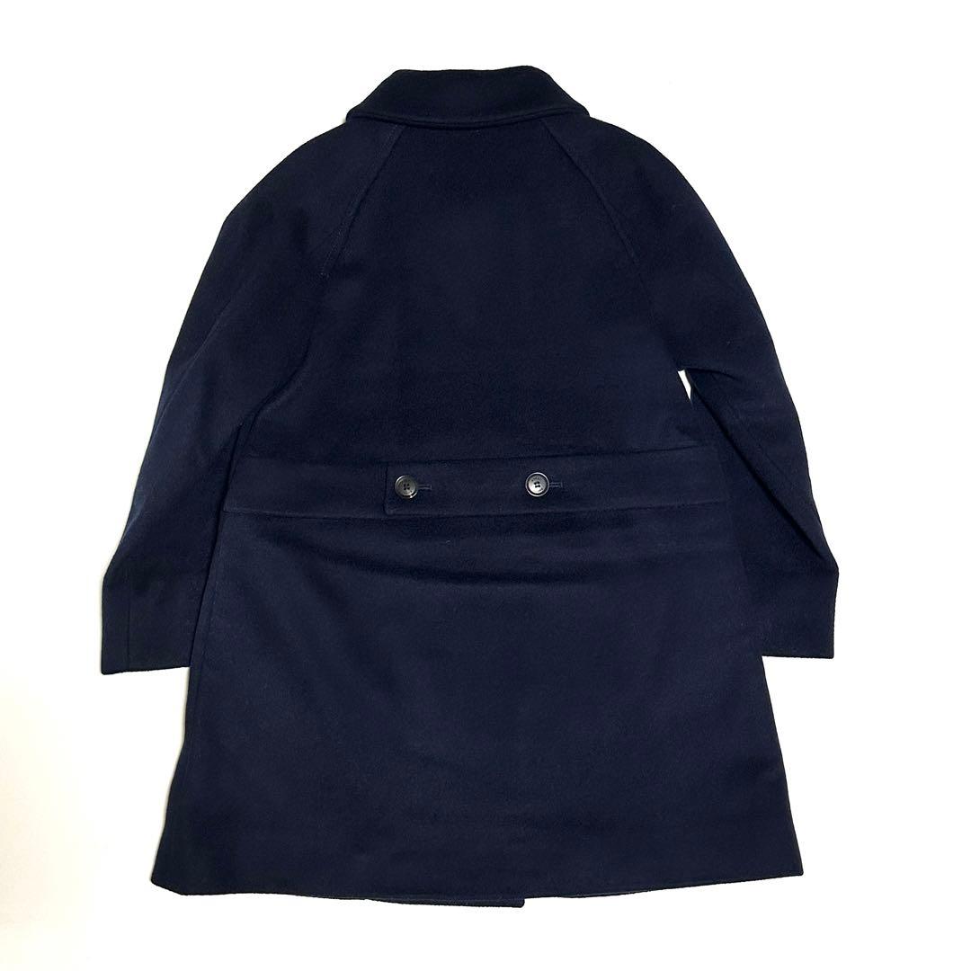 GUCCI チルドレンズ size5 紺 ステンカラーコート キッズ 女の子用