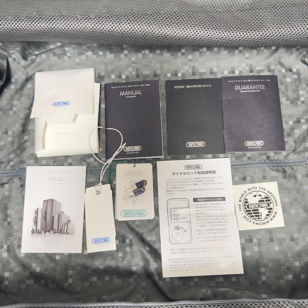 RIMOWA SALSA リモワ サルサ 78L 4輪 キャリーケース