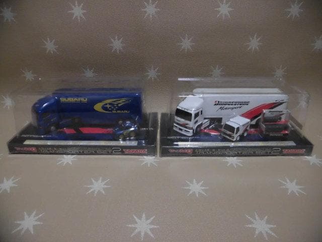 ちびっこチョロＱ トランスポーター トラック野郎 ニスモGT-R アドバン F1