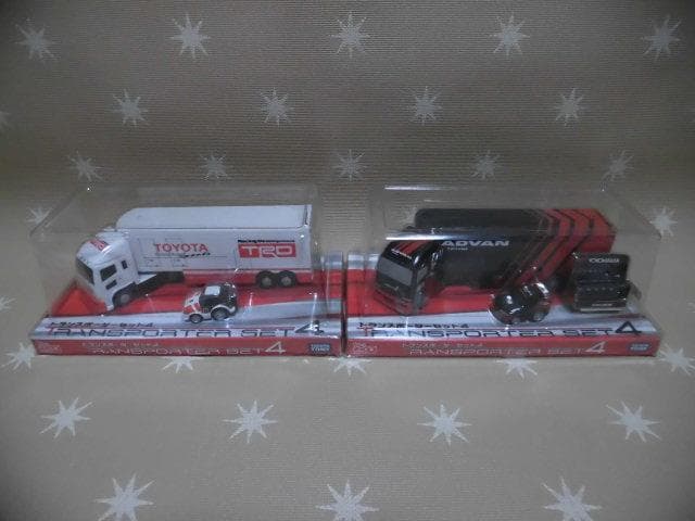 ちびっこチョロＱ トランスポーター トラック野郎 ニスモGT-R アドバン F1