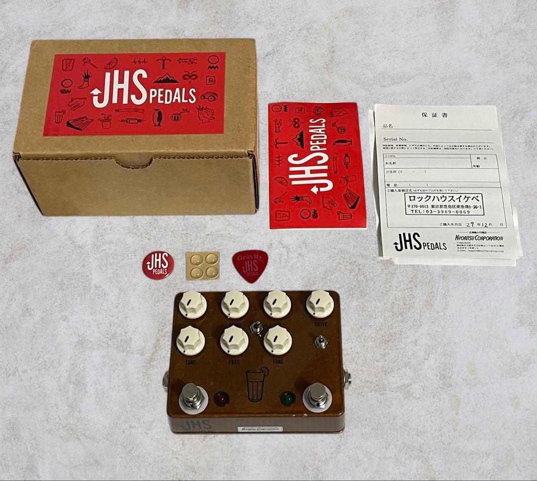 JHS Pedals Sweet Tea V2 オーバードライブ エフェクター