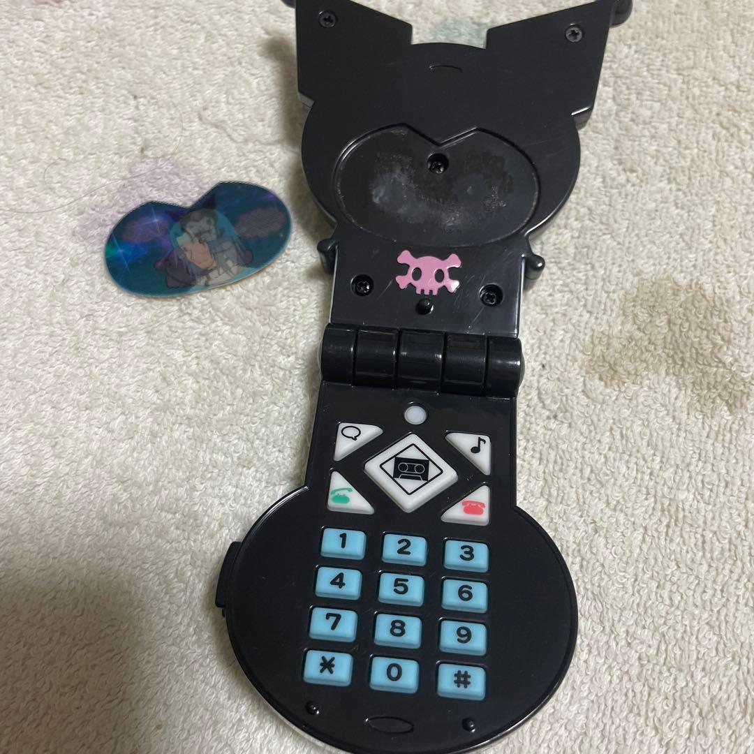 ジャンク おねがいマイメロディ クロミのけいたいでんわ おもちゃ