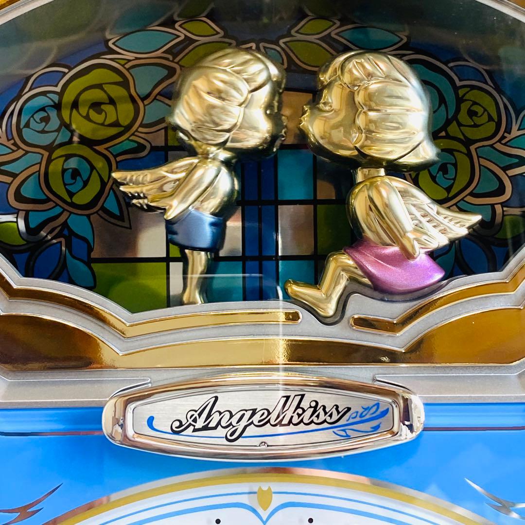 シチズン エンジェルキス 電波掛け時計 6曲メロディ入り 4MN404