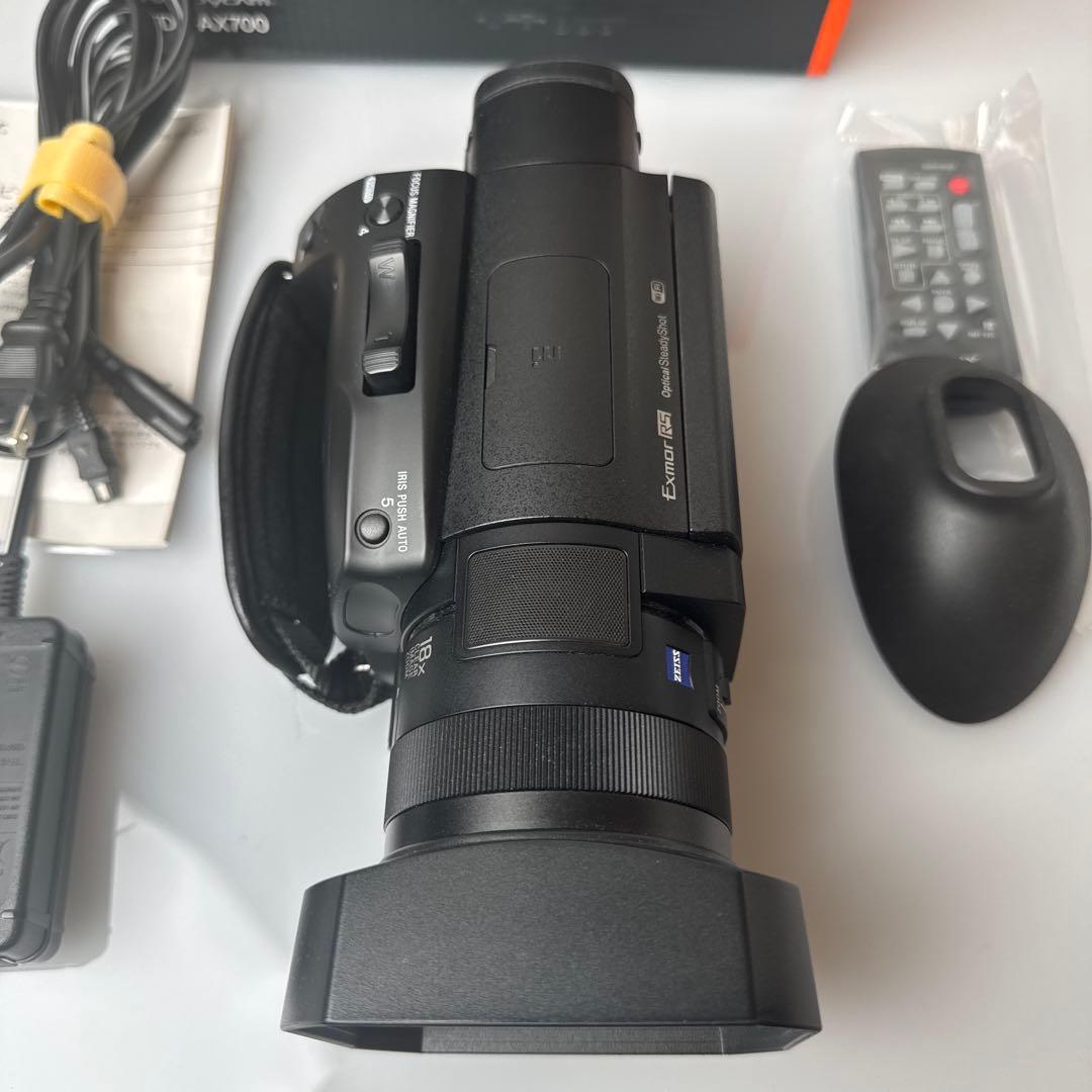 SONY FDR-AX700 4K ビデオカメラ 本体