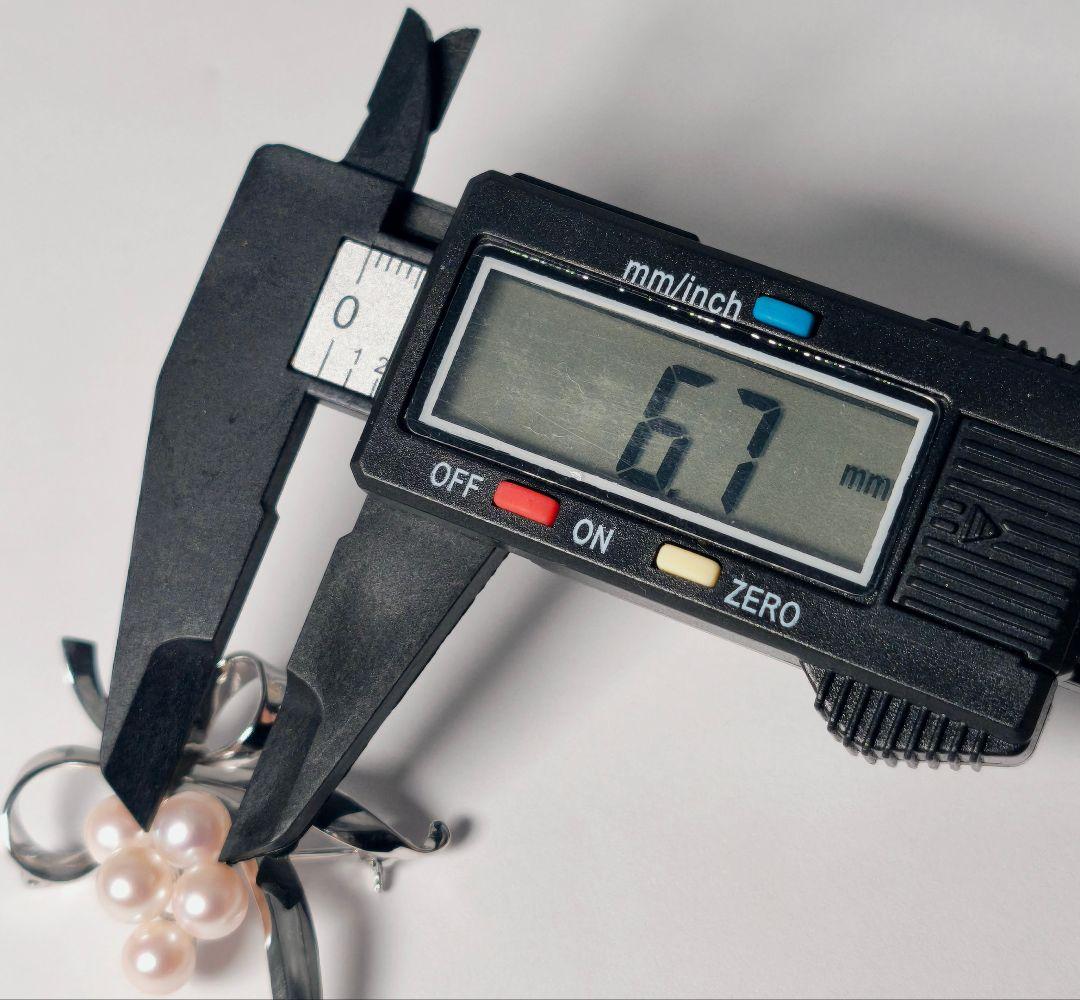 【極美品 最高級】ミキモト ブローチ パール 愛子様ご着用 5珠 ロングセラー