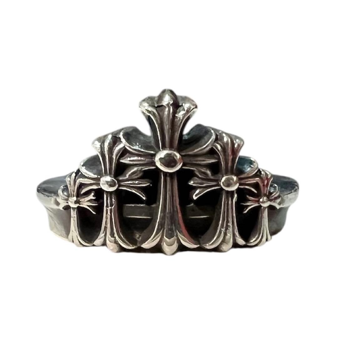 クロムハーツ クラウン CH クロス　リング