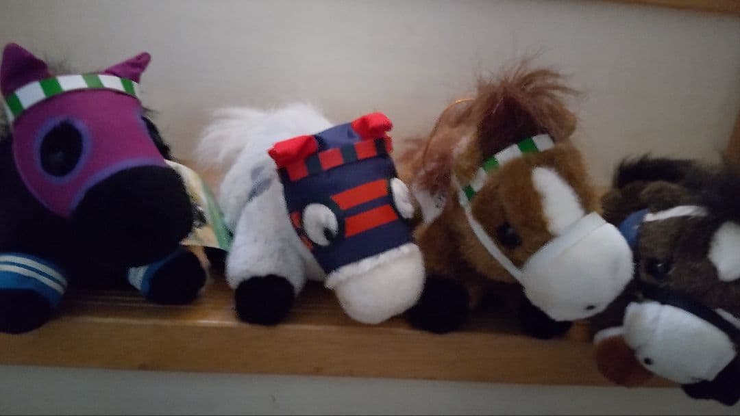 競馬ぬいぐるみセット avanti オグリキャップ ナリタブライアン セガ