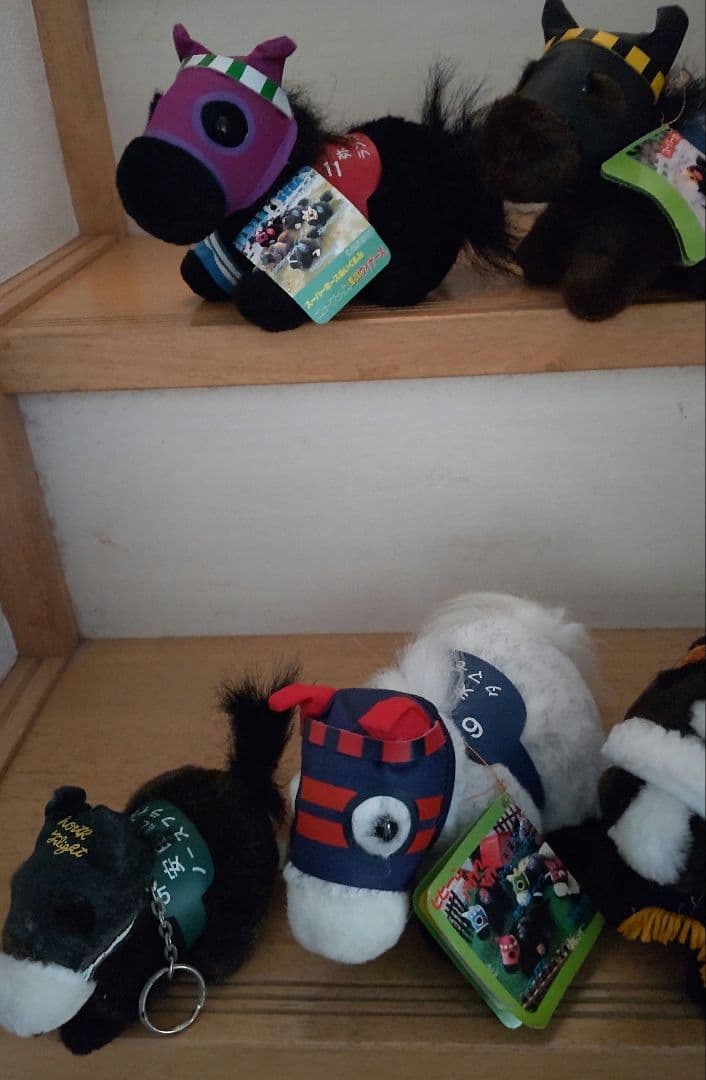 競馬ぬいぐるみセット avanti オグリキャップ ナリタブライアン セガ