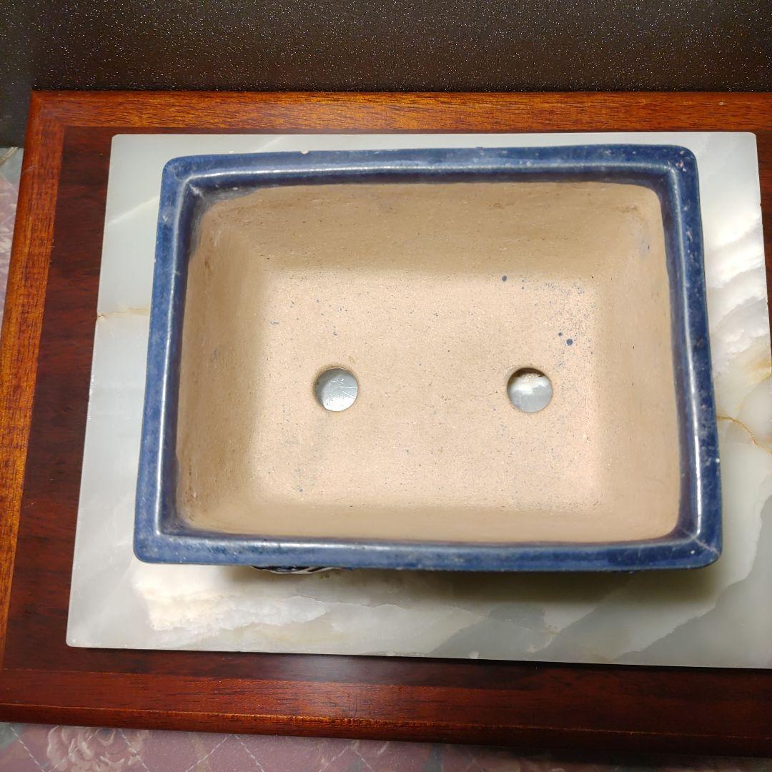 周寶山　中国　盆栽鉢　植木鉢　盆栽　落款