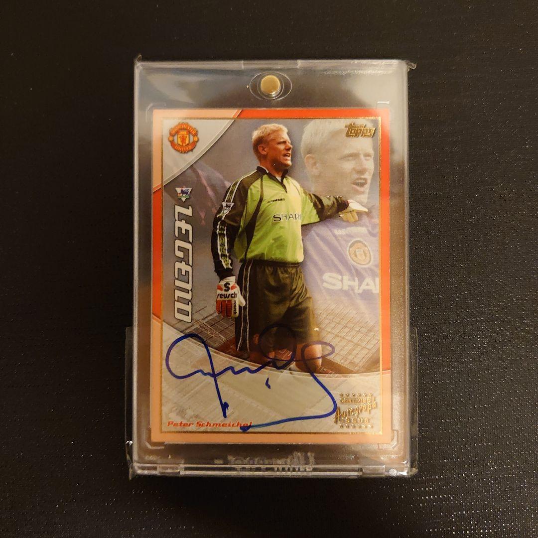 Topps  プレミアリーグ ピーター・シュマイケル 直筆サインカード
