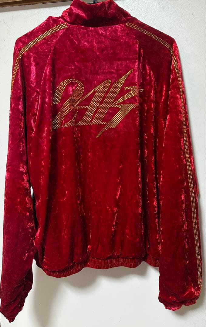 24karats THERAMPAGE ベロアジャージ