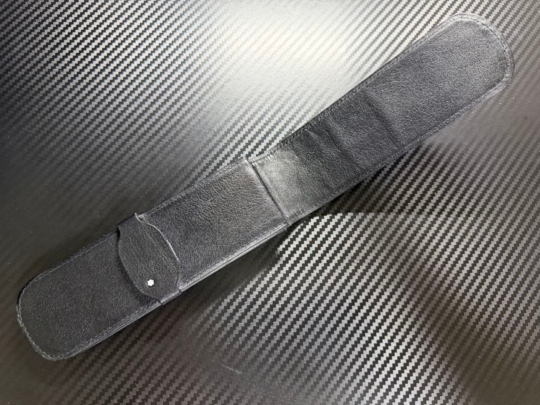 極美品 モンブラン ペンケース 2-3本差し