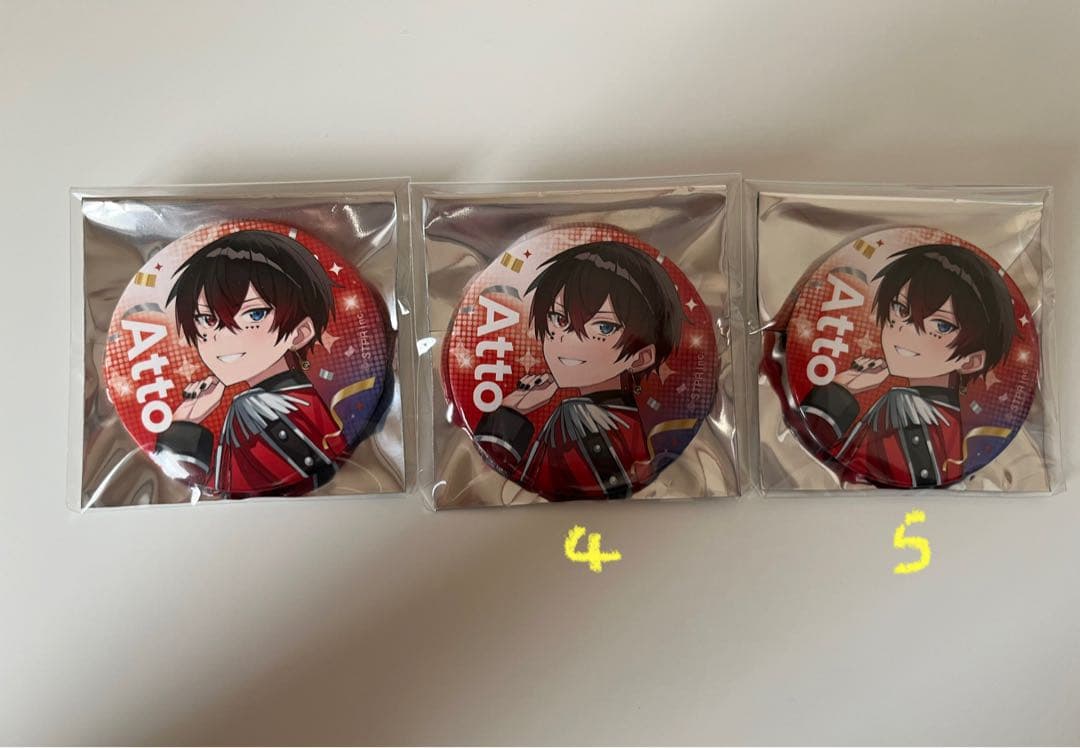 すとふぇす　缶バッチ　AMPTAK×COLORSセット①