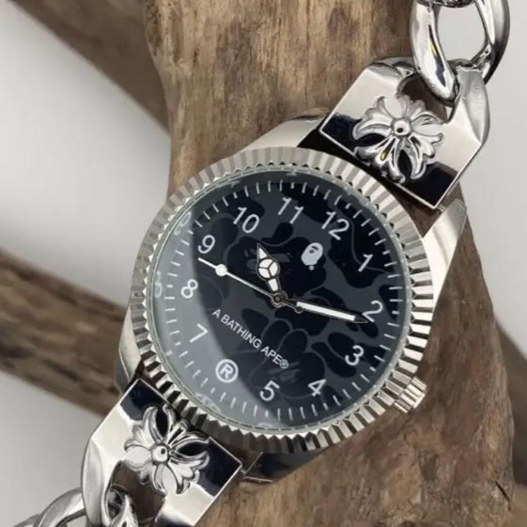 腕時計 ウォッチブレス a Bathing Ape レストア　ブレス